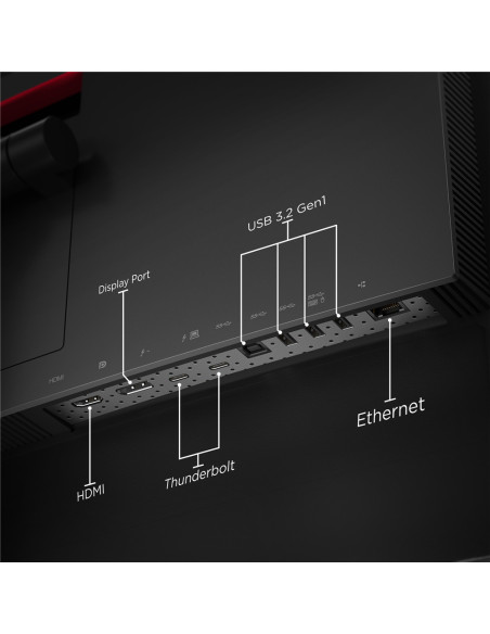 MONITOR Lenovo 39.7 inch, home | office, IPS, 5K WUHD (5120 x 2160), Ultra Wide | curbat, 300 cd mp, 4 ms, DisplayPort | HDMI, "