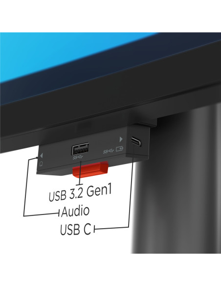 MONITOR Lenovo 39.7 inch, home | office, IPS, 5K WUHD (5120 x 2160), Ultra Wide | curbat, 300 cd mp, 4 ms, DisplayPort | HDMI, "