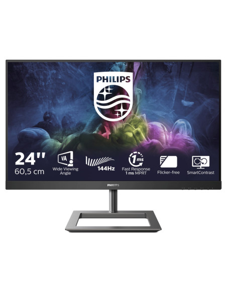 MONITOR  Philips 23.8 inch, Gaming, VA, Full HD (1920 x 1080), Wide, 350 cd mp, 4 ms, DisplayPort | HDMI, "242E1GAJ 00" (include