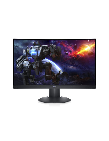 MONITOR Dell 23.6 inch, Gaming, VA, Full HD (1920 x 1080), Wide | curbat, 350 cd mp, 4 ms, HDMI x 2 | DisplayPort, "210-AYTM"