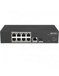 DS-3T1310P-SI/HS,Switch Hikvision DS-3T1310P-SI/HS, 10 porturi, PoE