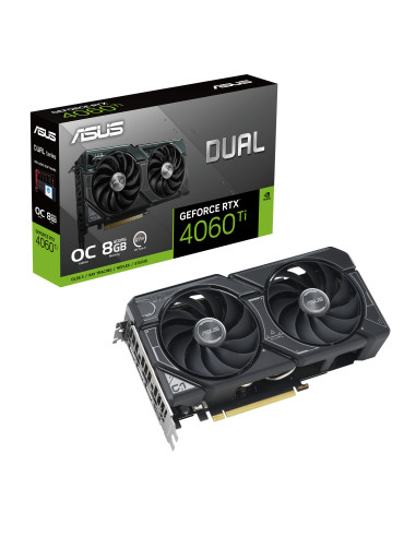 DUAL-RTX4060TI-O8G,VGA Asus Dual RTX 4060 Ti OC 8GB "DUAL-RTX4060TI-O8G"