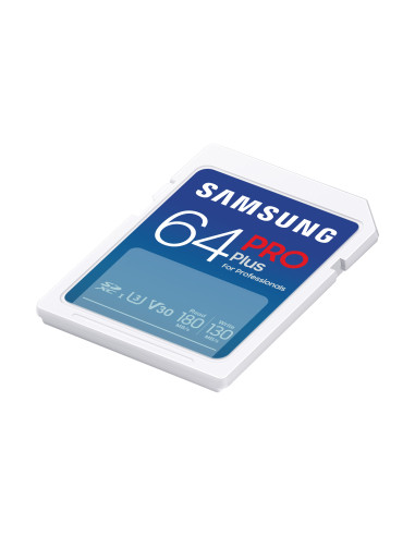 MB-SD64S/EU,Samsung MB-SD64S/EU, 64 Giga Bites, SD, Clasa 3, UHS-I, 180 MB/s, 130 MB/s