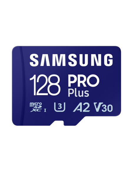 MB-MD128SB/WW,Card memorie Samsung microSD PRO Plus MB-MD128SB/WW 128GB + reader "MB-MD128SB/WW" (timbru verde 0.03 lei)
