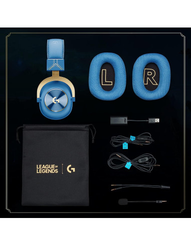 LOGITECH G PRO X Gaming Headset League of Legends Edition -
