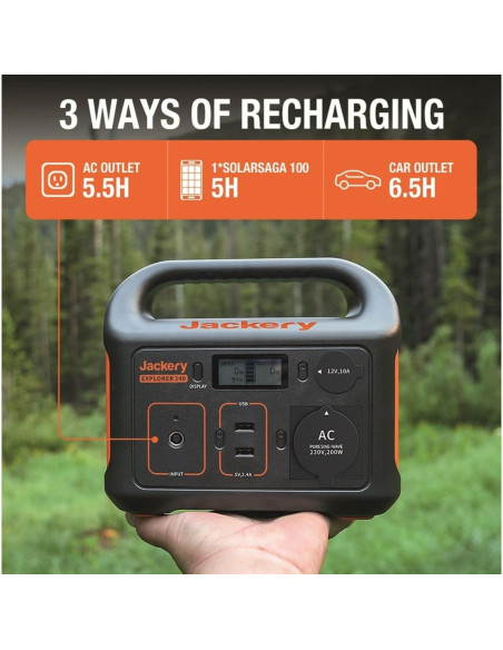 POWER STATION EXPLORER 240/240WH HTE032240EU JACKERY,HTE032240EU