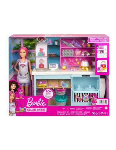 MTHGB73,Barbie You Can Be Anything Set Cofetarie