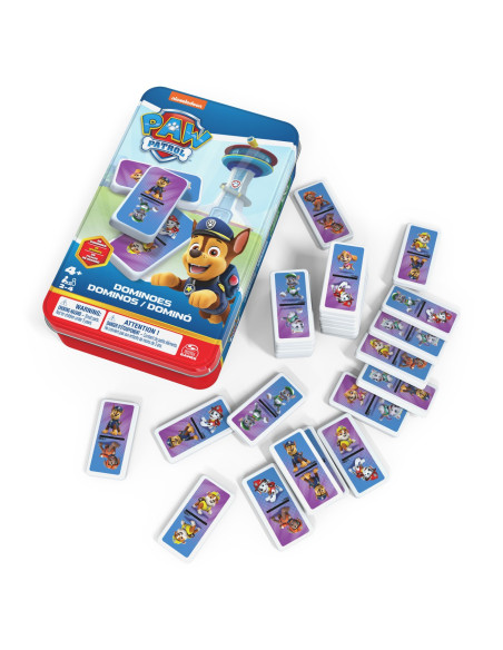 6067468,Patrula Catelusilor Domino In Cutie In Cutie Metalica