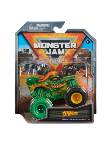 6044941_20141169,Monster Jam Masinuta Metalica Dragon Scara 1 La 64