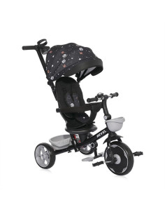 10050632345,Tricicleta pentru copii, Revel, sezut rotativ la 360 grade, 1-5 Ani, Black Cosmos
