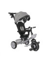 10050630001,Tricicleta pentru copii, Revel, sezut rotativ la 360 grade, 1-5 Ani, Grey