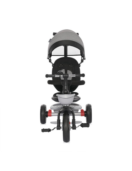 10050630001,Tricicleta pentru copii, Revel, sezut rotativ la 360 grade, 1-5 Ani, Grey