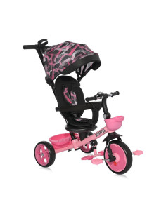 10050630002,Tricicleta pentru copii, Revel, sezut rotativ la 360 grade, 1-5 Ani, Pink