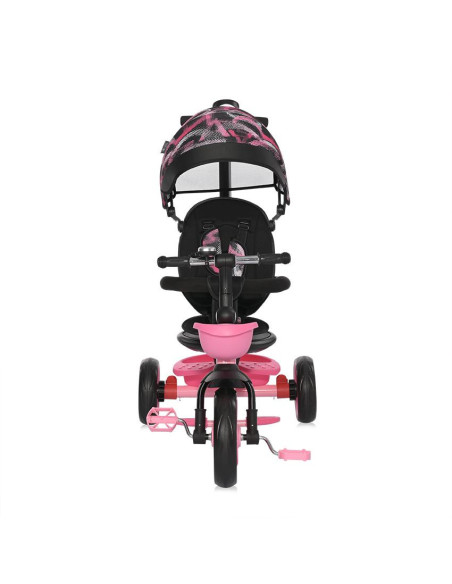 10050630002,Tricicleta pentru copii, Revel, sezut rotativ la 360 grade, 1-5 Ani, Pink
