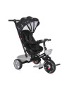 10050642345,Tricicleta pentru copii, Voyage, cu sezut reversibil, 1-5 Ani, Black Cosmos