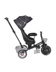 10050642345,Tricicleta pentru copii, Voyage, cu sezut reversibil, 1-5 Ani, Black Cosmos 2