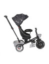 10050642345,Tricicleta pentru copii, Voyage, cu sezut reversibil, 1-5 Ani, Black Cosmos