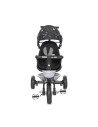 10050642345,Tricicleta pentru copii, Voyage, cu sezut reversibil, 1-5 Ani, Black Cosmos