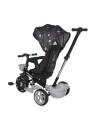 10050642345,Tricicleta pentru copii, Voyage, cu sezut reversibil, 1-5 Ani, Black Cosmos