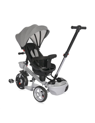 10050640001,Tricicleta pentru copii, Voyage, cu sezut reversibil, 1-5 Ani, Grey