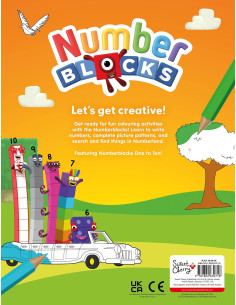 9781802630718,Carte cu activitati Numberblocks - Colorez & ma distrez 2