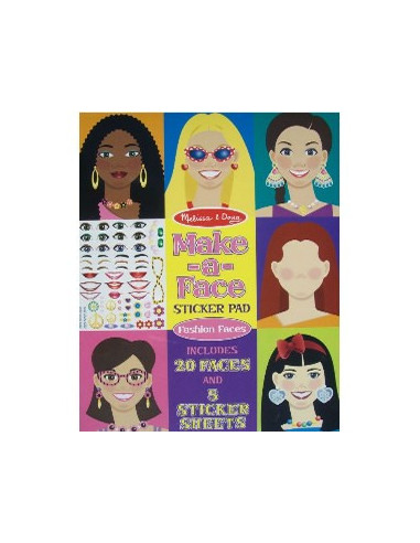 MD4195,Colectia de abtibilduri Formeaza Fete Melissa and Doug