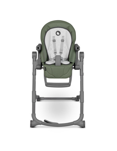 BN-LO-CORA _PLUS_GREEN_OLIVE,Lionelo - Scaun de masa multifunctional Cora Plus, Reglabil in 4 pozitii pe inaltime, Spatar reglab