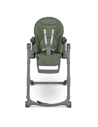 BN-LO-CORA _PLUS_GREEN_OLIVE,Lionelo - Scaun de masa multifunctional Cora Plus, Reglabil in 4 pozitii pe inaltime, Spatar reglab