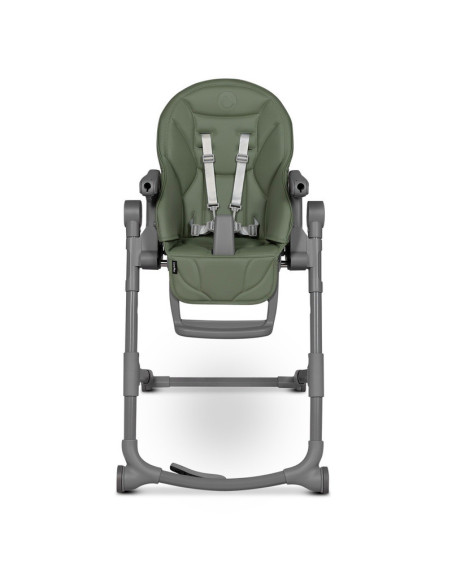 BN-LO-CORA _PLUS_GREEN_OLIVE,Lionelo - Scaun de masa multifunctional Cora Plus, Reglabil in 4 pozitii pe inaltime, Spatar reglab