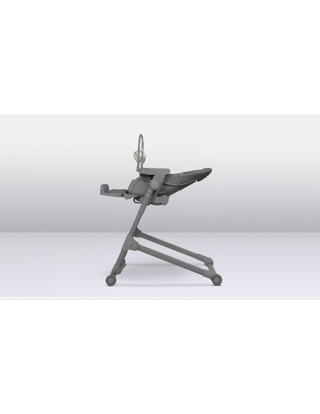 BN-LO-CORA_PLUS_GREY_STONE,Lionelo - Scaun de masa multifunctional Cora Plus, Reglabil in 4 pozitii pe inaltime, Spatar reglabil