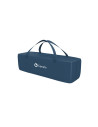 BN-LO-STEFI_BLUE_NAVY_resigilat,Lionelo - Patut pliant cu un nivel Stefi, Cu intrare laterala cu fermoar, 2 roti, 120x60 cm, Con