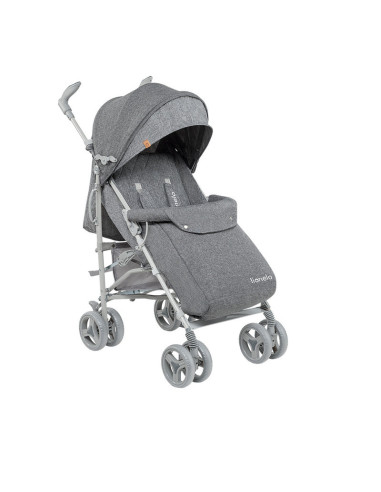 BN-LO-IRMA_GREY/DARKGREY_resigilat,Lionelo - Carucior sport Irma, Cu husa de picioare, Cu plasa de tantari, Conform cu standardu