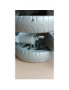 BN-LO-IRMA_GREY/DARKGREY_resigilat,Lionelo - Carucior sport Irma, Cu husa de picioare, Cu plasa de tantari, Conform cu standardu