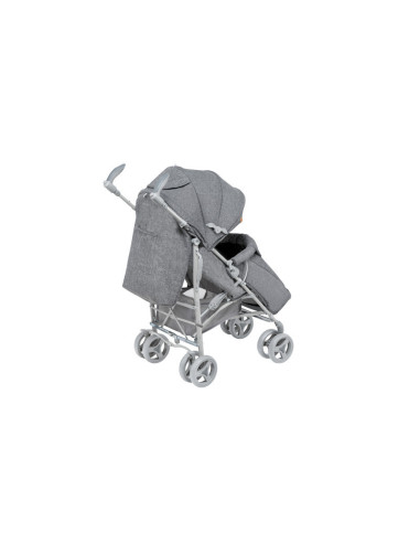 BN-LO-IRMA_GREY/DARKGREY_resigilat,Lionelo - Carucior sport Irma, Cu husa de picioare, Cu plasa de tantari, Conform cu standardu