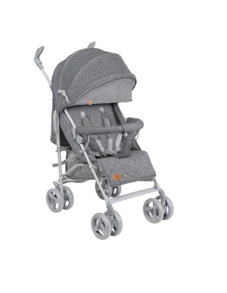 BN-LO-IRMA_GREY/DARKGREY_resigilat,Lionelo - Carucior sport Irma, Cu husa de picioare, Cu plasa de tantari, Conform cu standardu