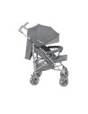 BN-LO-IRMA_GREY/DARKGREY_resigilat,Lionelo - Carucior sport Irma, Cu husa de picioare, Cu plasa de tantari, Conform cu standardu