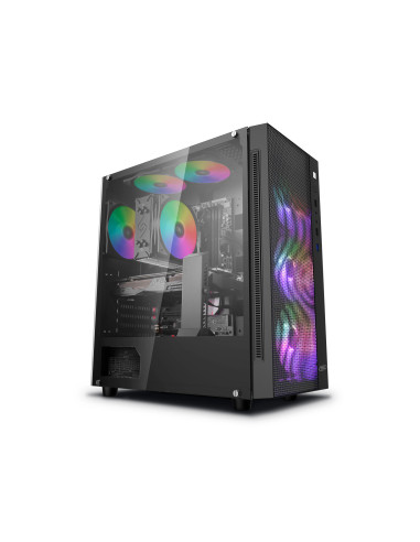 DP-ATX-MATREXX55-MESH-AR-4F,Carcasa Deepcool Matrexx 55 Mesh ADD-RGB 4F neagra