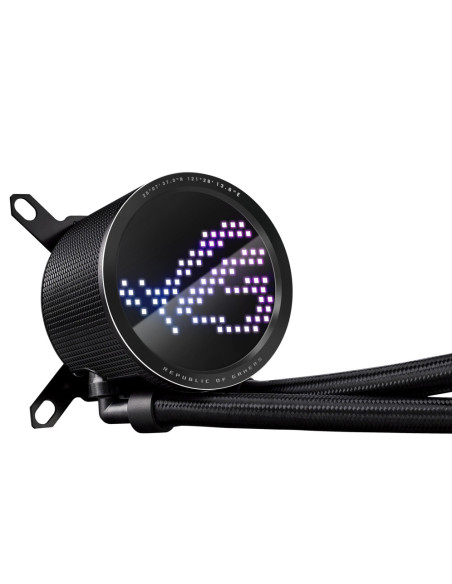 90RC00J1-M0UAY0,Cooler procesor cu lichid ASUS ROG Ryuo III 240 iluminare aRGB cu display 90RC00J1-M0UAY0,Cooler procesor cu lichid ASUS ROG Ryuo III 240 iluminare aRGB cu display