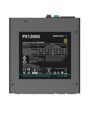 R-PXC00G-FC0B-EU,Sursa full modulara Deepcool PX1200G 1200W neagra