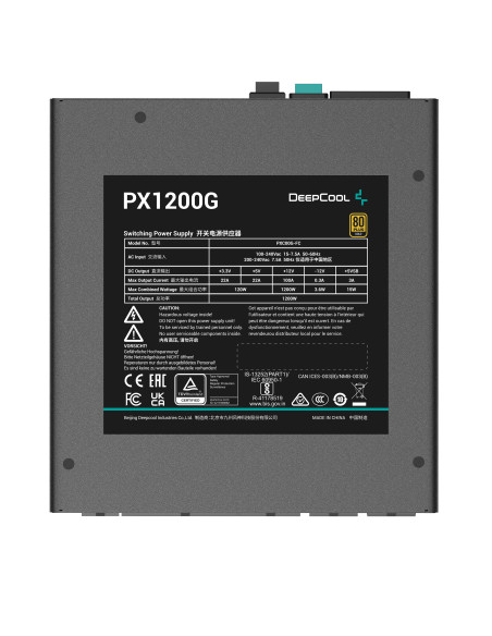 R-PXC00G-FC0B-EU,Sursa full modulara Deepcool PX1200G 1200W neagra