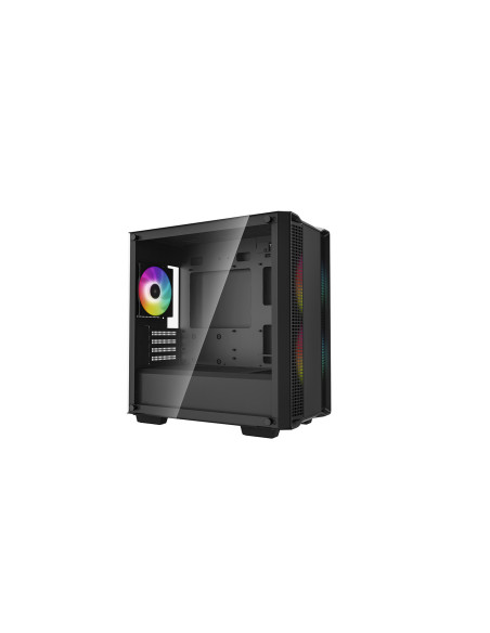 R-CC360-BKAPM3-G-1,Carcasa Deepcool CC360 neagra iluminare aRGB R-CC360-BKAPM3-G-1,Carcasa Deepcool CC360 neagra iluminare aRGB