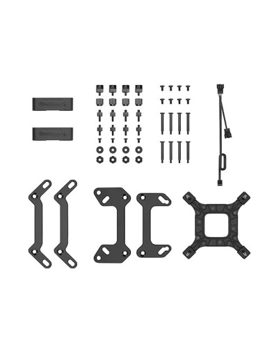 R-LT520-BKAMNF-G-1,Cooler procesor cu lichid Deepcool LT520 negru iluminare aRGB