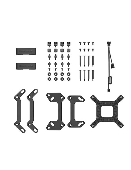 R-LT520-BKAMNF-G-1,Cooler procesor cu lichid Deepcool LT520 negru iluminare aRGB