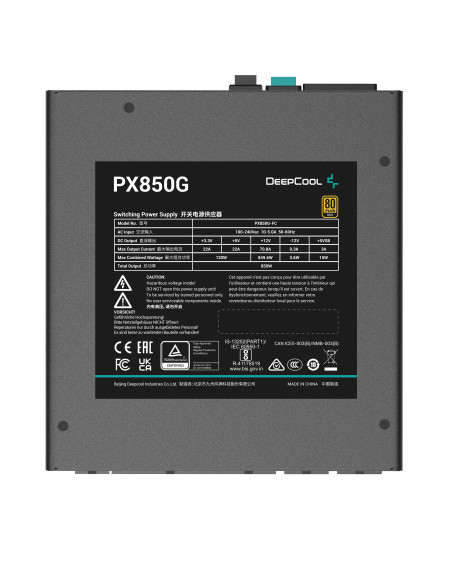 R-PX850G-FC0B-EU,Sursa full modulara Deepcool PX850G 850W neagra