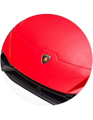ELKLAHU22RE,Masinuta electrica Chipolino Lamborghini Huracan red cu scaun din piele si roti EVA