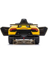 ELKLAHU23YE,Masinuta electrica Chipolino Lamborghini Huracan yellow cu scaun din piele si roti EVA