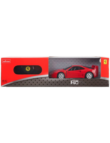 Ras78800,Masina Cu Telecomanda Ferrari F40 Cu Scara 1 La 24