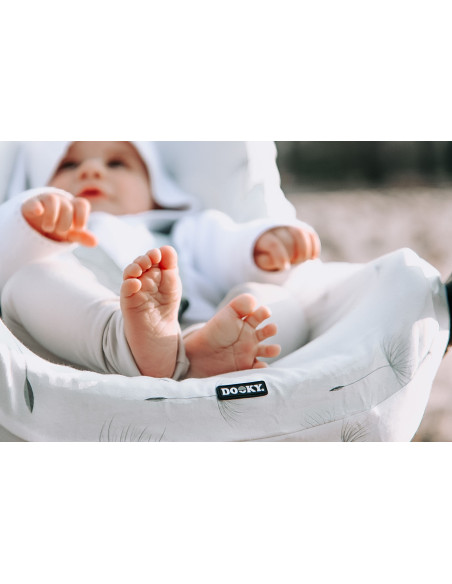 DOOKY-1326821,Husa de bumbac pentru scaune auto grupa 0+ Dooky Linea