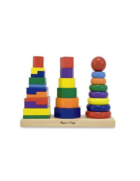 MD0567,Forme geometrice de stivuit Melissa and Doug