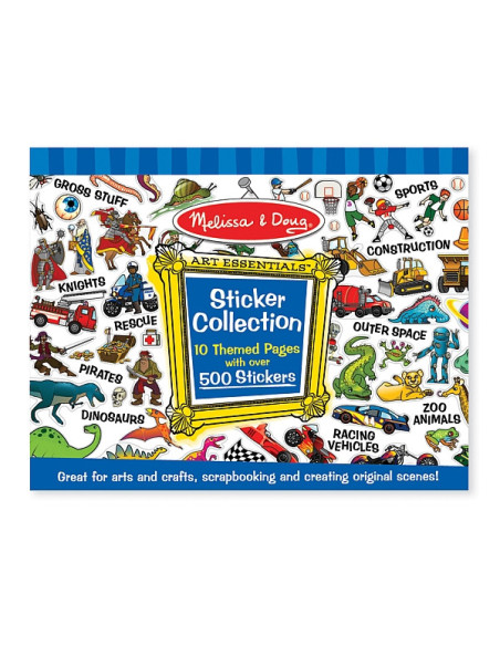 MD4246,Colectia de abtibilduri Melissa and Doug Albastru